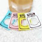 50Pcs 7X10cm 10X13cm Bottle Style Cookies Biscuits Bags Self adhesive_1